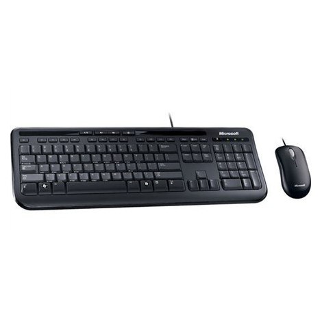 Microsoft | APB-00011 | Wired Desktop 600 | Multimedia | Wired | Mouse included | RU | Black - 5